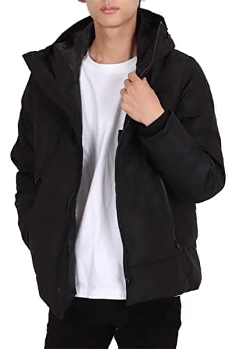 1位 GRADE [GRADE] 極暖ダウン ダウンジャケット メンズ 『暖かさを極めたダウンジャケット』 ダウン 防寒 (JP, アルファベット, L, ブラック) - ¥4,590