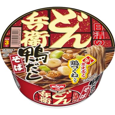 6位 どん兵衛 どん兵衛 鴨だしそば [炭火香る鶏つくね入り] 日清食品 カップ麺 104g ×12個 2025年版 - ¥1,418