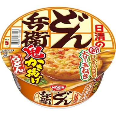 2位 どん兵衛 どん兵衛 鬼かき揚げうどん [甘みと旨み際立つ大切り玉ねぎ] 日清食品 カップ麺 96g ×12個 2025年版 - ¥1,418